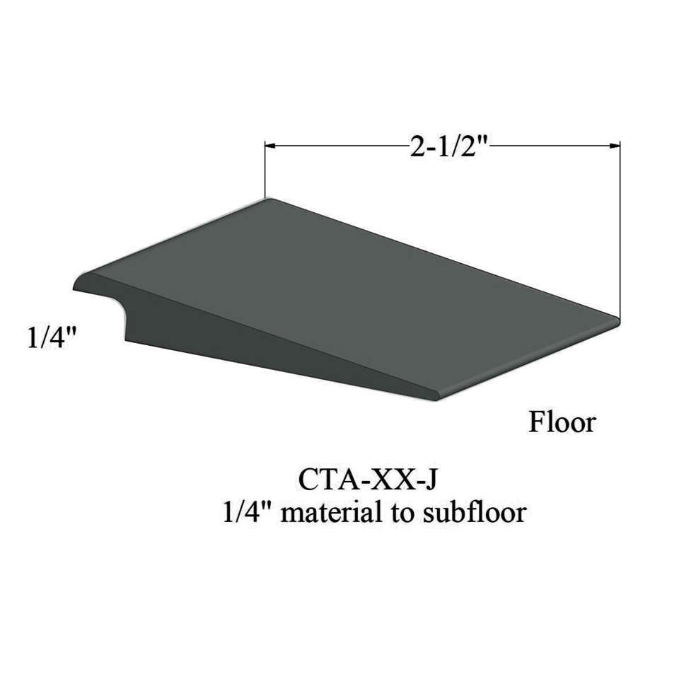 Tarkett - Tarkett - Wheeled Traffic Transitions - CTA 86 J 1/4" matériau de sous-plancher #86 Hunter Green 12'