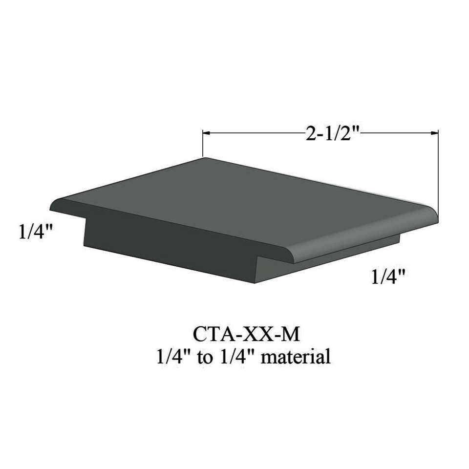 Tarkett - Tarkett - Wheeled Traffic Transitions - CTA 86 M 1/4" to 1/4" material #86 Hunter Green 12'