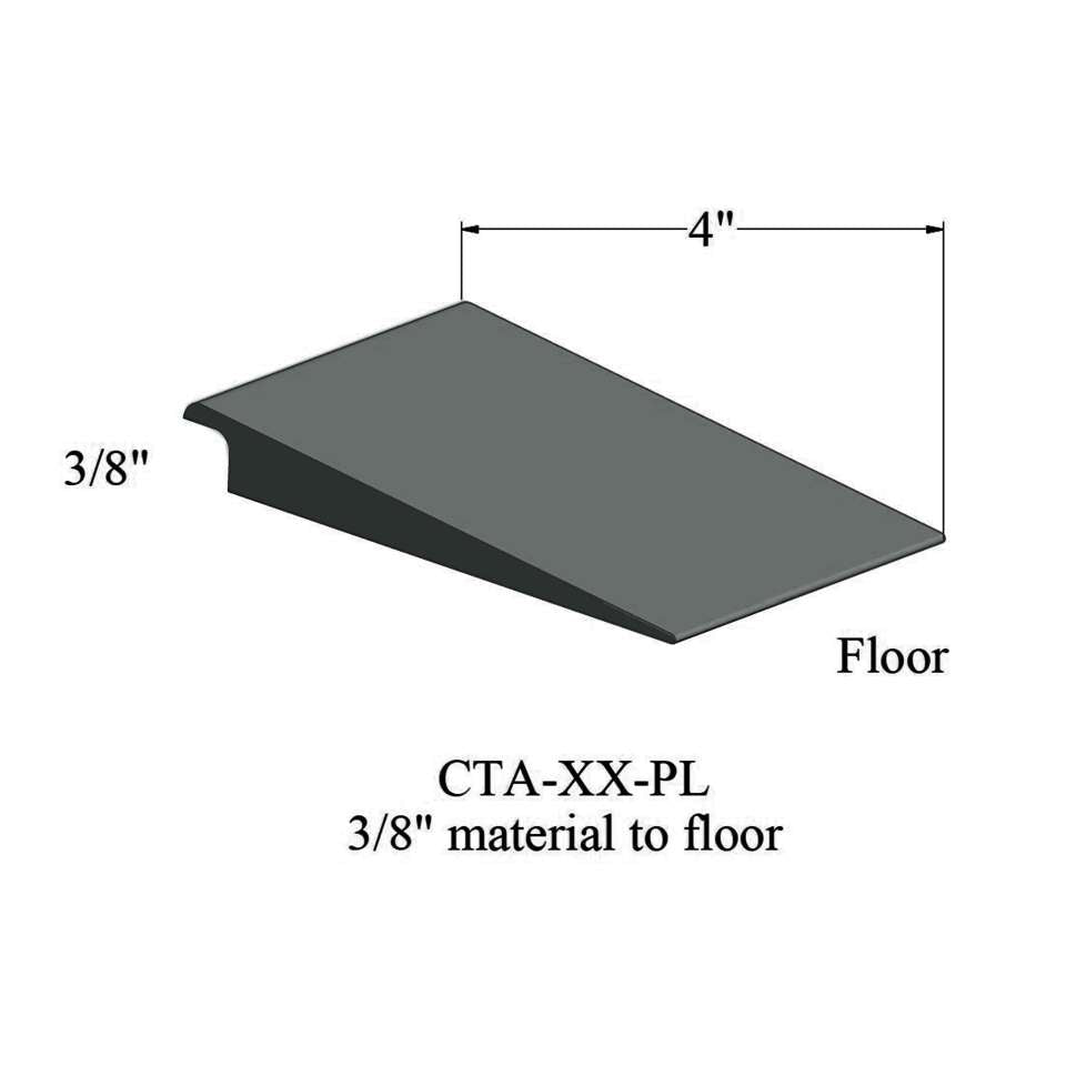 Tarkett - Tarkett - Wheeled Traffic Transitions - CTA 86 PL 3/8" matériau de sous-plancher #86 Hunter Green 12'
