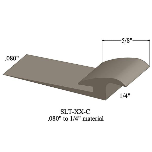 Tarkett - Vinyle Slim Line Transitions #09 Clay 1/16" to 1/4" material 5/8" x 12'