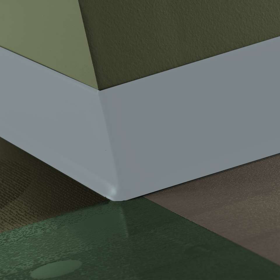 Tarkett - Vinyle Traditionnel 5/64" (type TV) - CB 262 4 X 120 .080 TOE Traditional Vinyl 4" .080 #262 Drizzle - Wallbase 120'