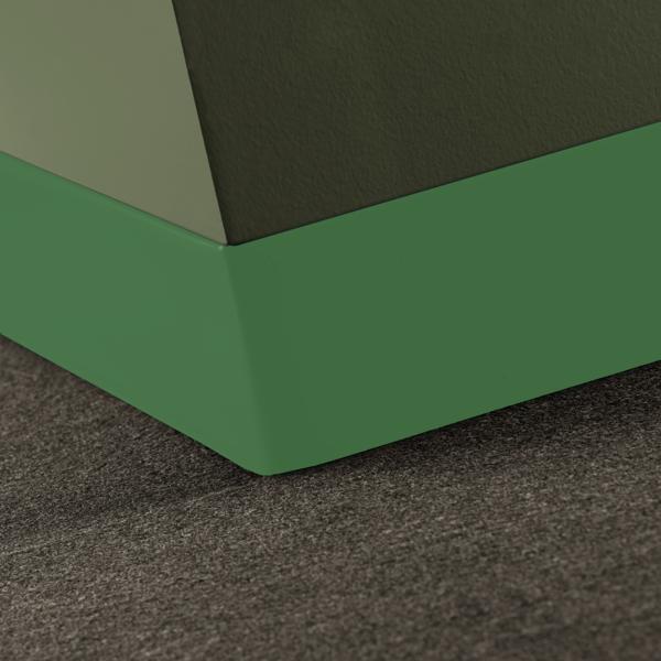 Tarkett - Traditional Vinyl #VL8 Grinch sans pied base murale 4" x 120' - 1/16"