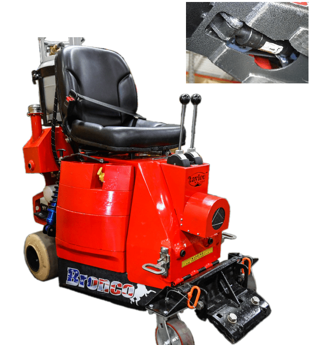 Taylor Tools - Bronco Enleveuse autoportée avec levage hydraulique Gen 2 ||260P.G2 - Ceramed