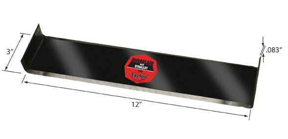 Taylor Tools - Bronco Lame à coupe latérale 3" x 12" x 0.83" ||265.12.SD - Ceramed