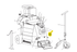 Taylor Tools - Élément filtrant de remplacement pour l'alimentation à air 4" pour les machines de décapage de sols Bronco 260 et 260P ||260P.60.02.KIT - Ceramed