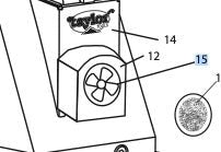 Taylor Tools - Ventilateur de refroidissement pour Bronco ||260P.60.05 - Ceramed