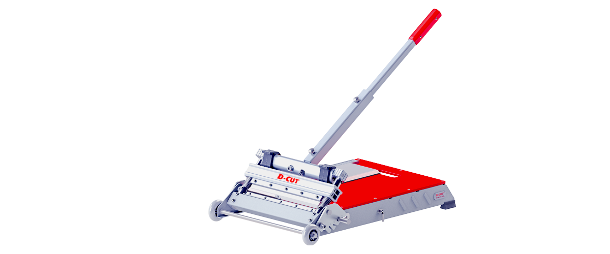 D-Cut - Coupe-plancher multi-usage TC-330 - 13" pour couper le bois d'ingénierie, les revêtements de sol en vinyle et les plinthes/bordures