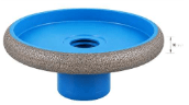 TDT Tools - Half-Round Convex Diamond Bullnose Profiler - BD015