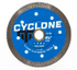 TDT Tools - Cyclone Turbo Diamond Cutting Disc 7 in - CY180