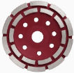 TDT Tools - Double Row Diamond Grinding Cup Wheel 4 in - DR105