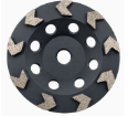 TDT Tools - Arrow Shape Diamond Grinding Cup Wheel - AS180