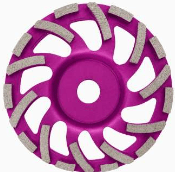TDT Tools - Turbo Fan Diamond Grinding Cup Wheel 7 in - TF180