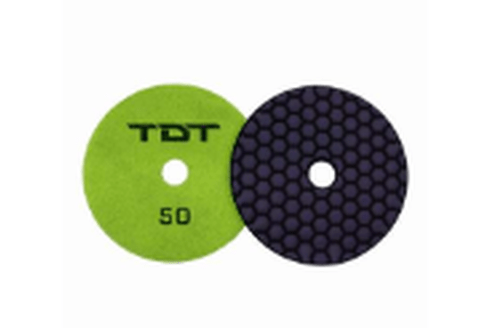 TDT Tools - Diamond Dry Round Polishing Pad Grit 50 - PP050