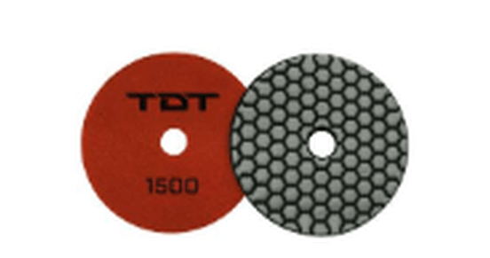 TDT Tools - Diamond Dry Round Polishing Pad Grit 1500 - PP1500