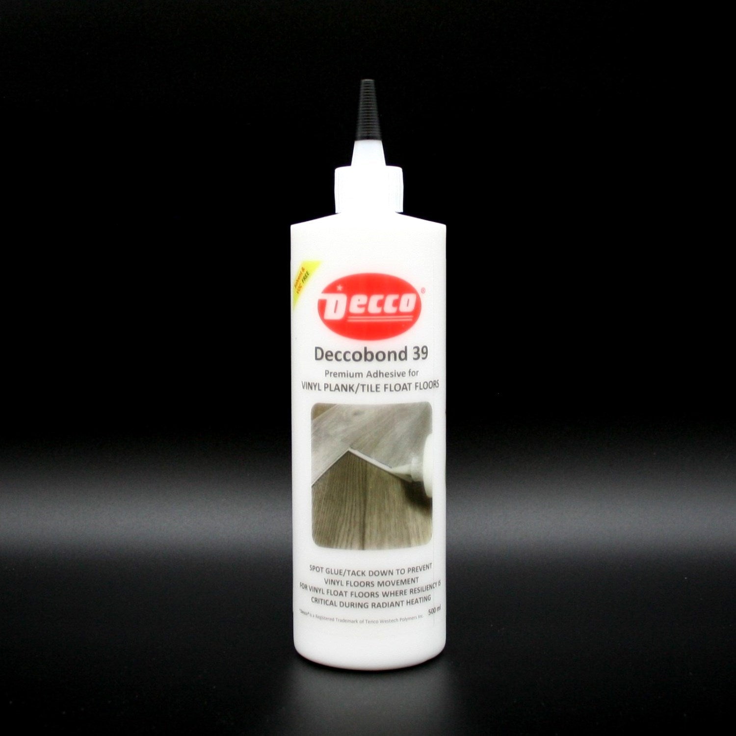 Tenco Westech - Adhésif premium pour plancher de vinyle Deccobond 39 - 500 ml ||48-39-12011 - Ceramed