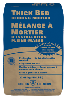 Custom Building Products - Mortier à carreaux pour installation pleine-masse 50 lb