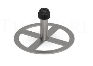TileWare - Attache Murale Ronde Petite Rough-In ||PT100-507 - Ceramed