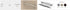 TileWare - Barre Comb. Droite 24 Kit Cont Brone H ||T200-021-ORB - Ceramed