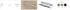 TileWare - Barre Comb. Droite 24 Kit Trad Nickel B
