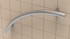 TileWare - Barre d'appui courbée Victoria Series ADA Chrome poli contemporain 24" ||T201-011-PC - Ceramed