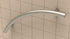 TileWare - Barre d'appui courbée Victoria Series ADA Nickel brossé traditionnel 24" ||T201-012-BN - Ceramed