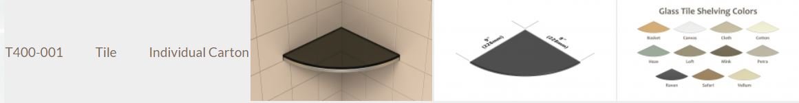 TileWare - Bella Vetro Series - Verre Seul. Haze ||T400-001-HAZE - Ceramed