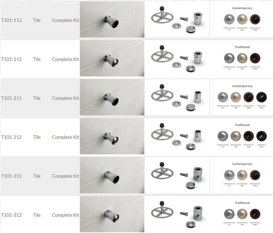 TileWare - Crochet Encavure Kit Trad. Brone Hu (2) ||T101-322-ORB - Ceramed