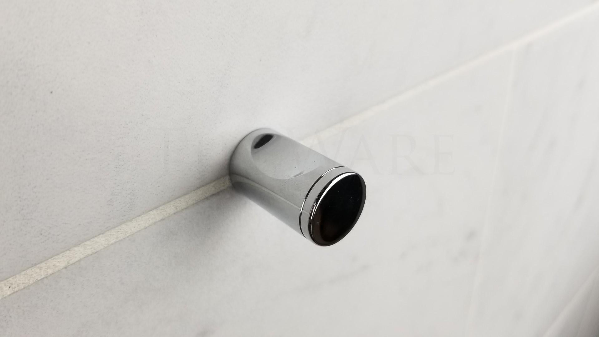 TileWare - Crochet encavure Promessa Series Chrome poli contemporain ||T101-311-PC - Ceramed