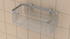 TileWare - Panier à shampooing extra profond Promessa Series Chrome poli ||T100-060-PC - Ceramed