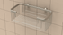 TileWare - Panier à shampooing extra profond Promessa Series Nickel brossé ||T100-060-BN - Ceramed