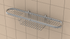 TileWare - Panier combiné Promessa Series Chrome poli avec Ancrage mural ||T100-030-PC - Ceramed