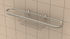 TileWare - Panier combiné Promessa Series Nickel brossé avec Ancrage mural ||T100-030-BN - Ceramed