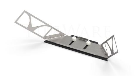TileWare - Permatile 'rough-In' Foot Prop Fastener ||PT100-513 - Ceramed