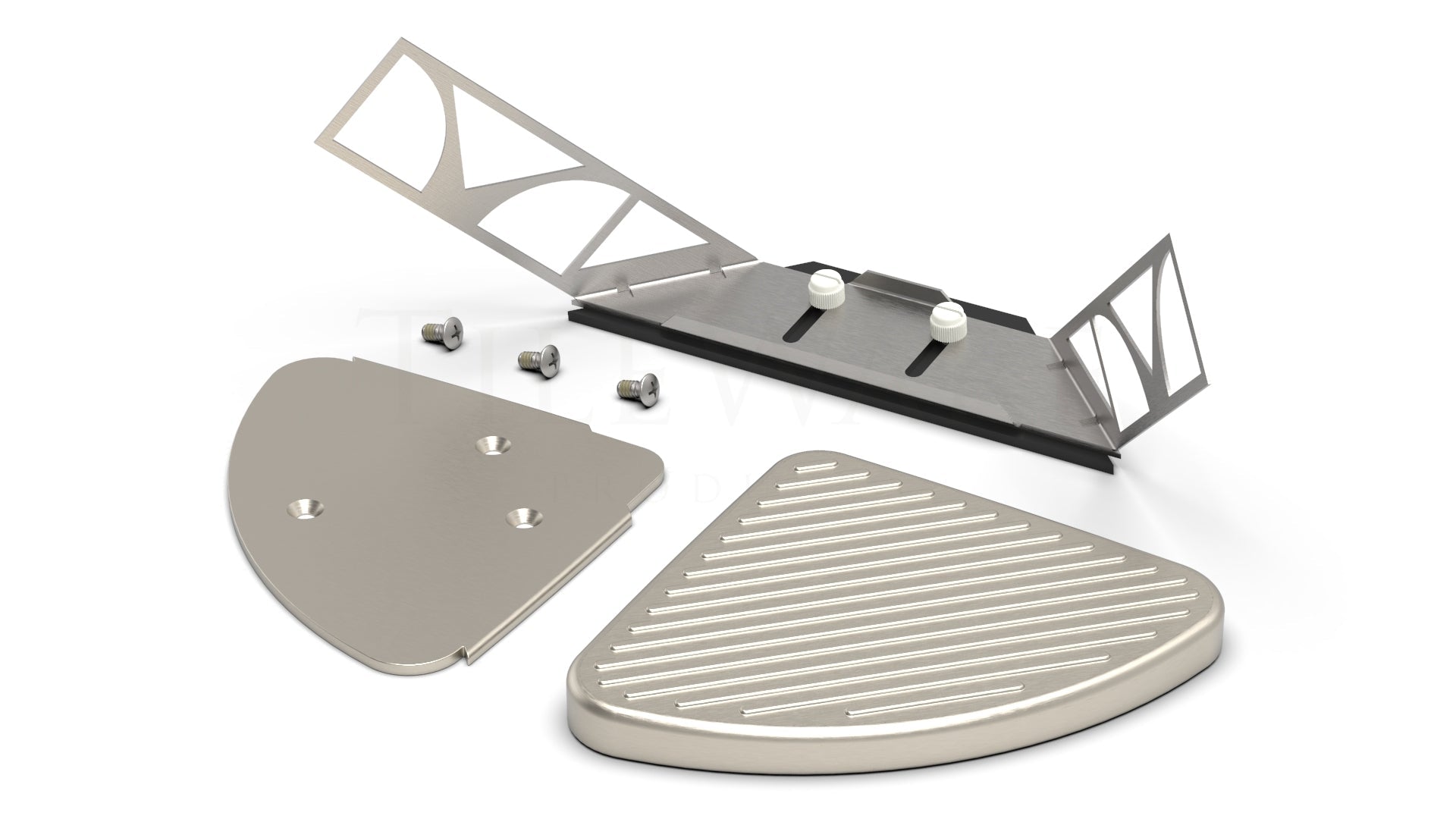 TileWare - Pieds d'appui Victoria Series Nickel brossé ||T210-001-BN - Ceramed