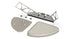 TileWare - Pieds d'appui Victoria Series Nickel brossé ||T210-001-BN - Ceramed