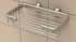 TileWare - Porte-savon rectangulaire Promessa Series Nickel brossé ||T100-001-BN - Ceramed