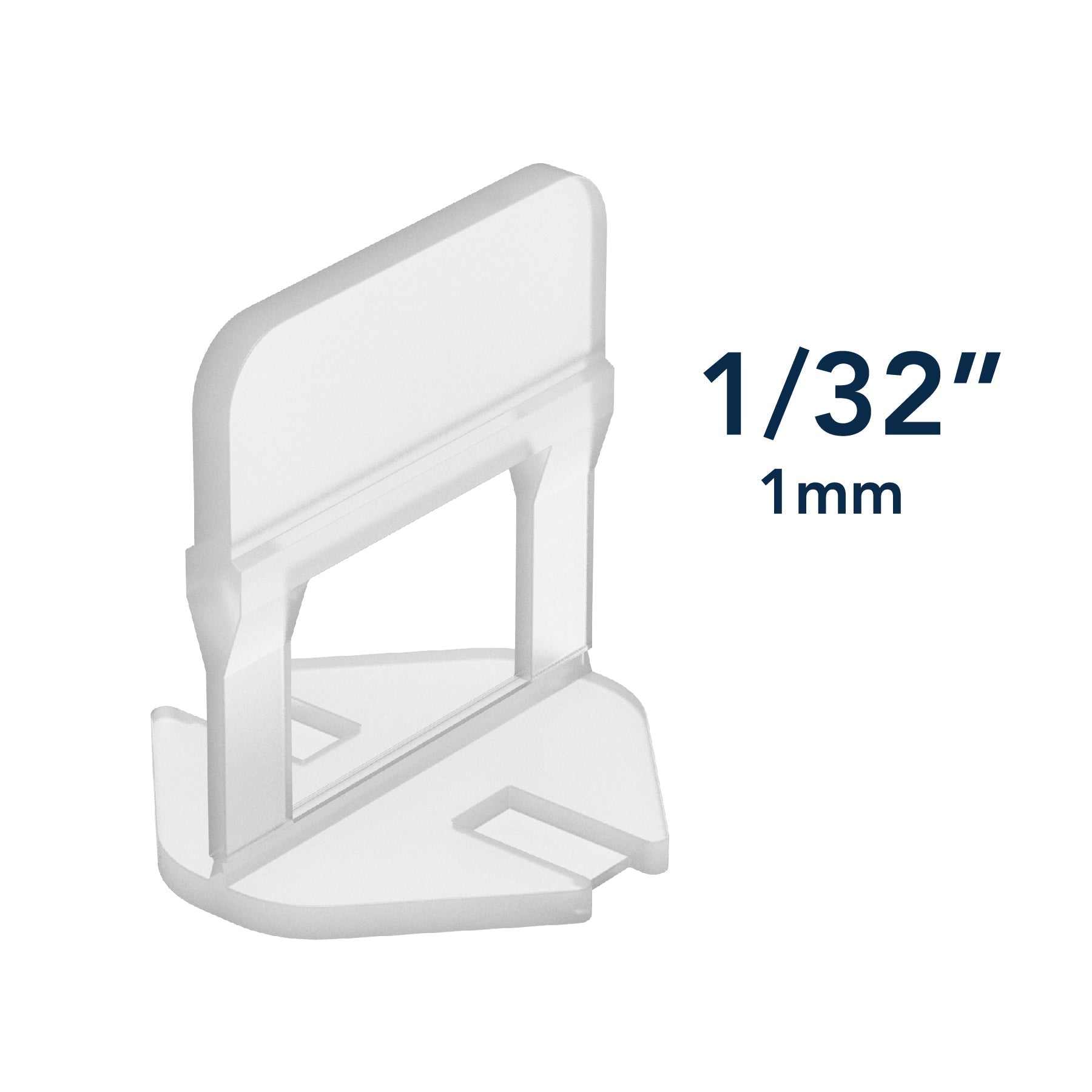 TLS-1-Diaplas Clips de nivellement 1/32" pour carreaux de 3 à 12 mm d'épais (Copie) - Ceramed