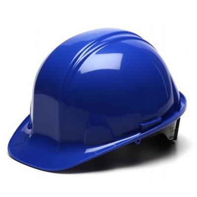 Toolway - Casque de Sécurité à Cliquet de 4 Points - Série Standard SL Bleu