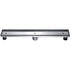 Toolway - Drain de carrelage linéaire 2" x 47" x 3" x 3 1/8"
