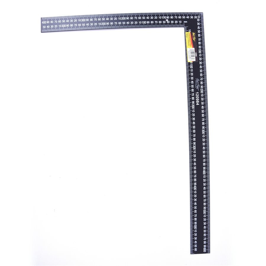 Toolway - Equerre de charpentier 16" X 24" Acier noir