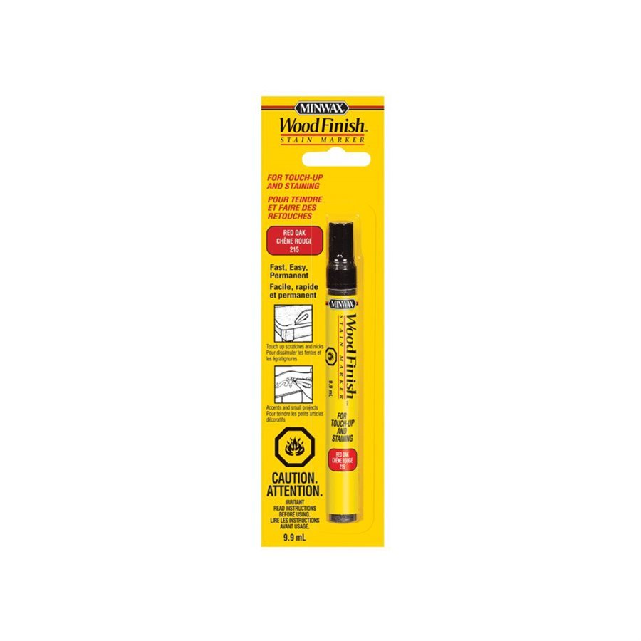 Toolway - Marqueur de finition du bois, chêne rouge 9.9 mL