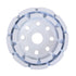 Toolway - Meule segmentée diamantée à double rang 4.5"