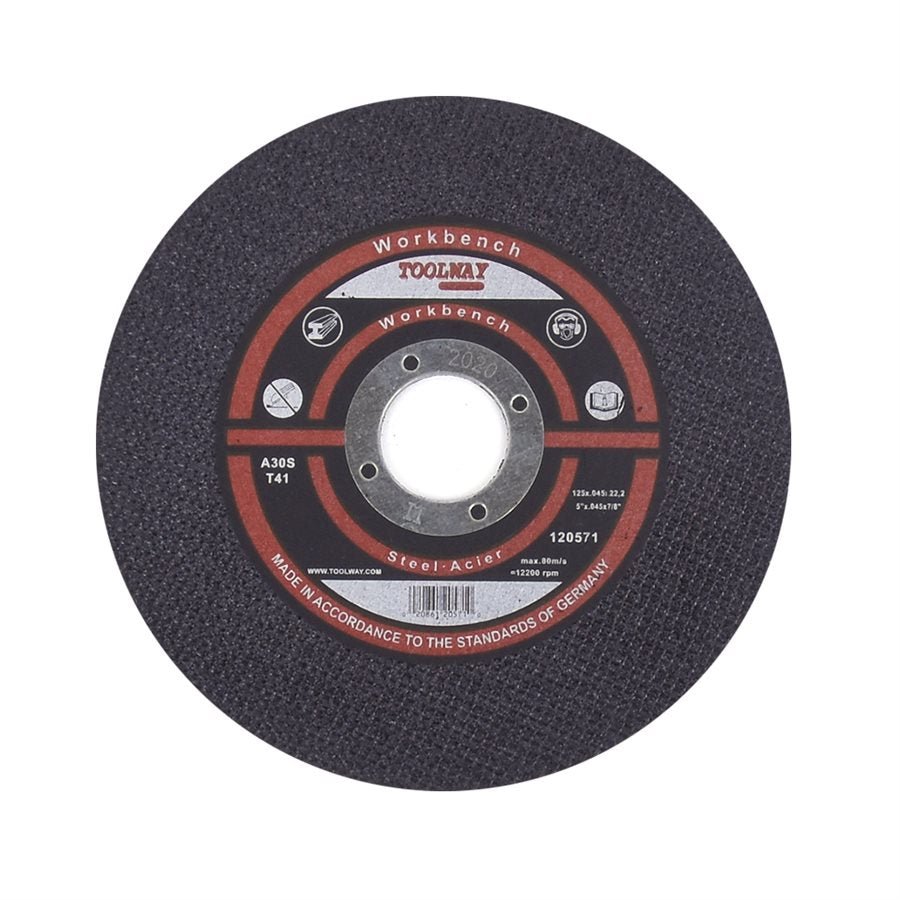 Toolway - Meule ultra-mince pour la coupe du métal 5"