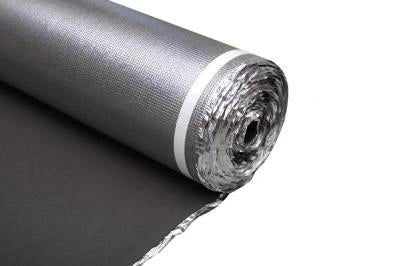 Toucan - 3.0mm EVA Black Foam Foil Laminate Underlay - Ceramed