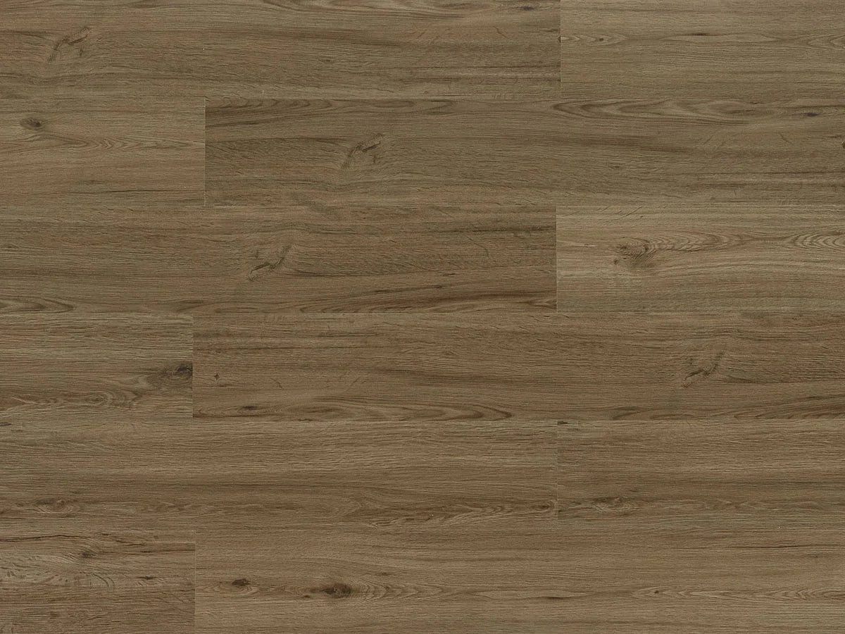 Toucan - Plancher de vinyle clic TFSPC121P-F - Milk Chocolate / 5.5mm / 48 x 7.25 x 0.25 - Ceramed