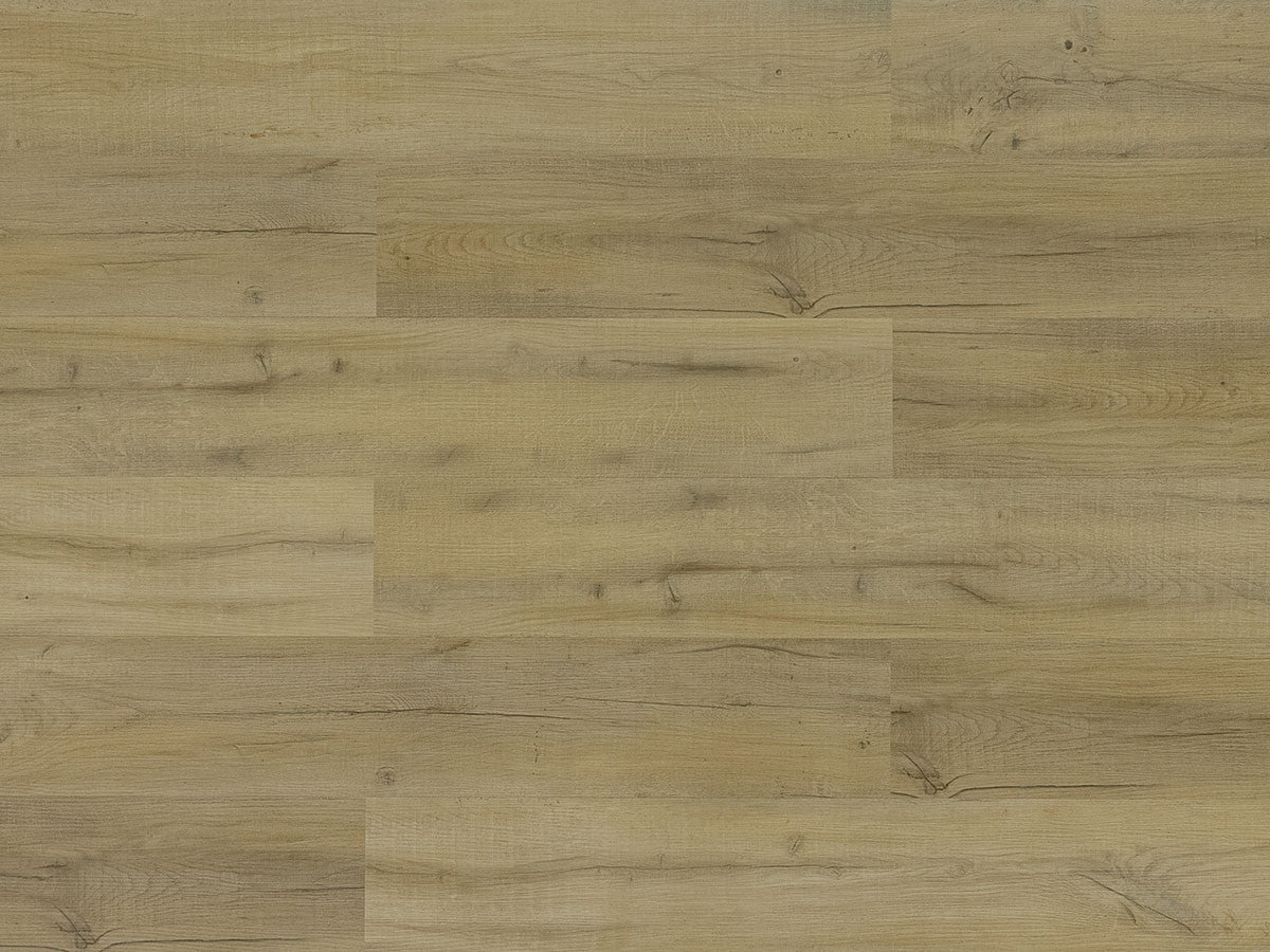 Toucan - Plancher de vinyle clic TFSPC127P-F - Carame / 5.5mm / 48 x 7.25 x 0.25 - Ceramed