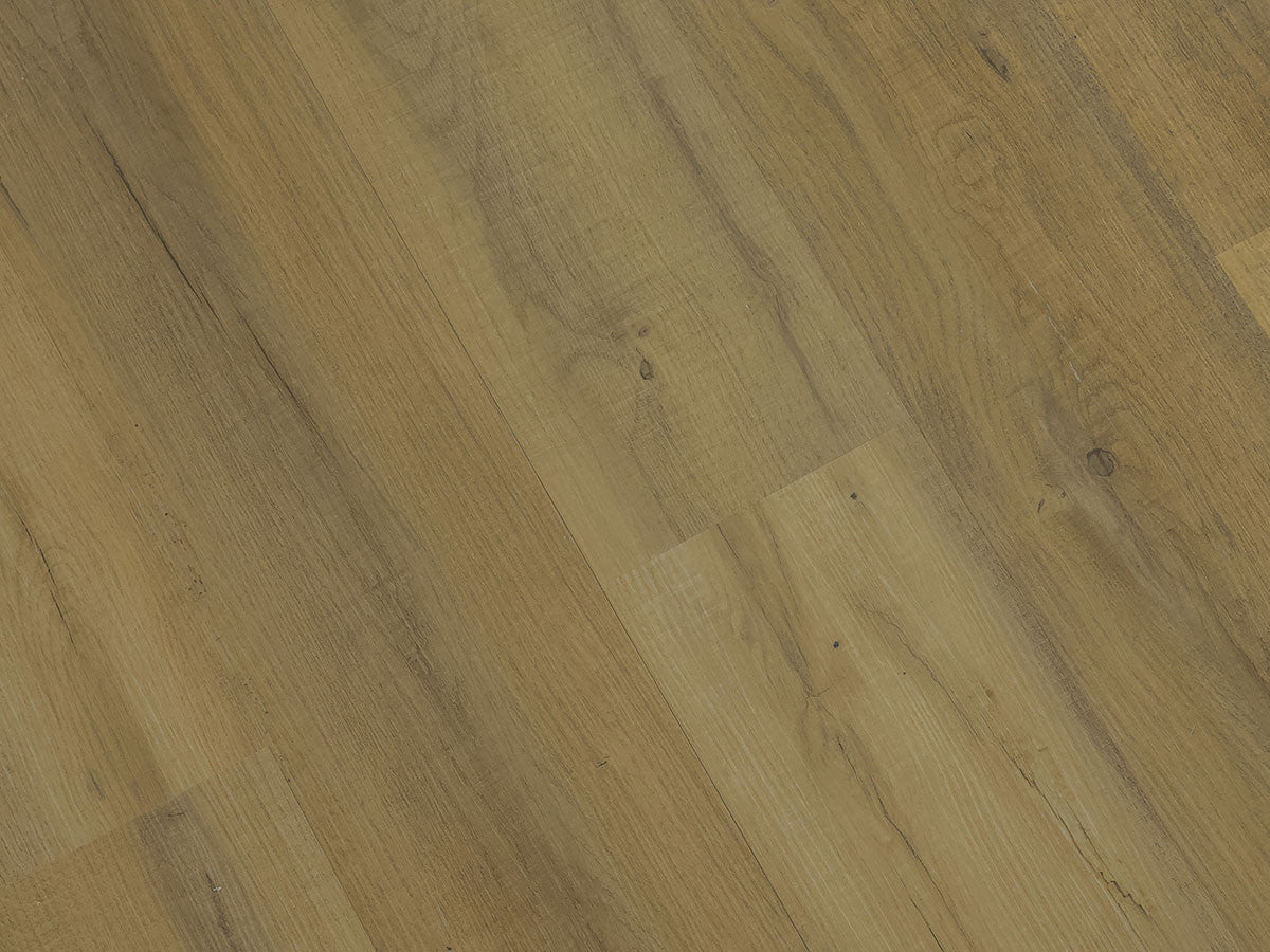 Toucan - Plancher de vinyle clic TFSPC127P-F - Carame / 5.5mm / 48 x 7.25 x 0.25 - Ceramed