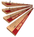 Traxx - Bandes d’ancrage Smoothedge en bouleau régulier de 7/8" de qualité supérieure - Clou 3/4" de calibre 14.5 - 400 pieds