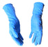 Troxell - Gants en latex bleu disposable 15mil - Large (paquet de 50)