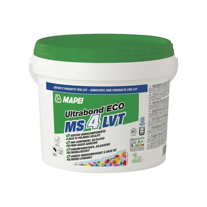 Mapei - Ultrabond ECO MS 4 LVT Adhésif de qualité professionnelle à base de polymères hybrides - 3.79 L